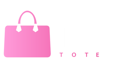 Pink tote bag icon with 'LUXATOTE' text on a white background