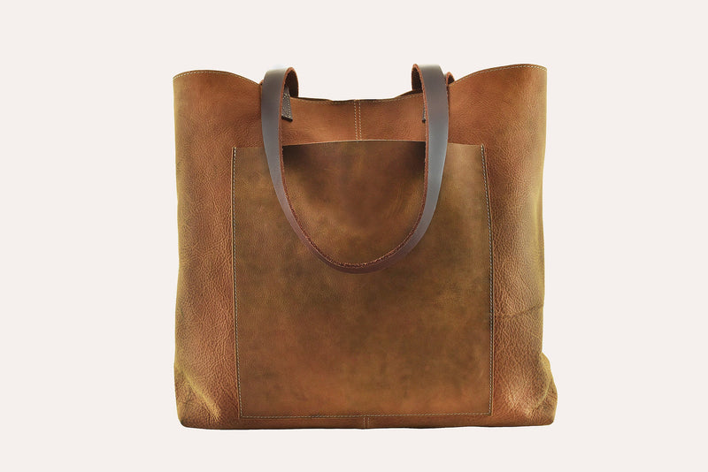 Worklife Slouchy Leather Tote