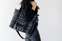 Citi Collective Gallery Puffer Laptop Tote - Black