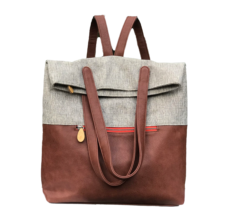 Canopy Verde Greenpoint Convertible Backpack Tote w/ Luggage Sleeve