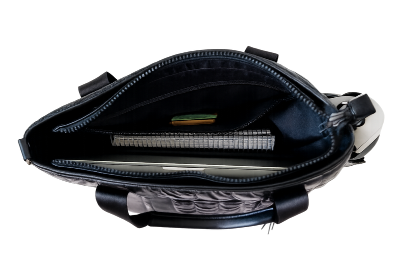 Citi Collective Gallery Puffer Laptop Tote - Black