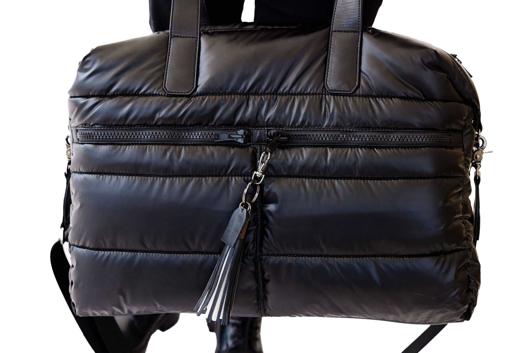 Citi Collective Gallery Puffer Weekender Tote - Black