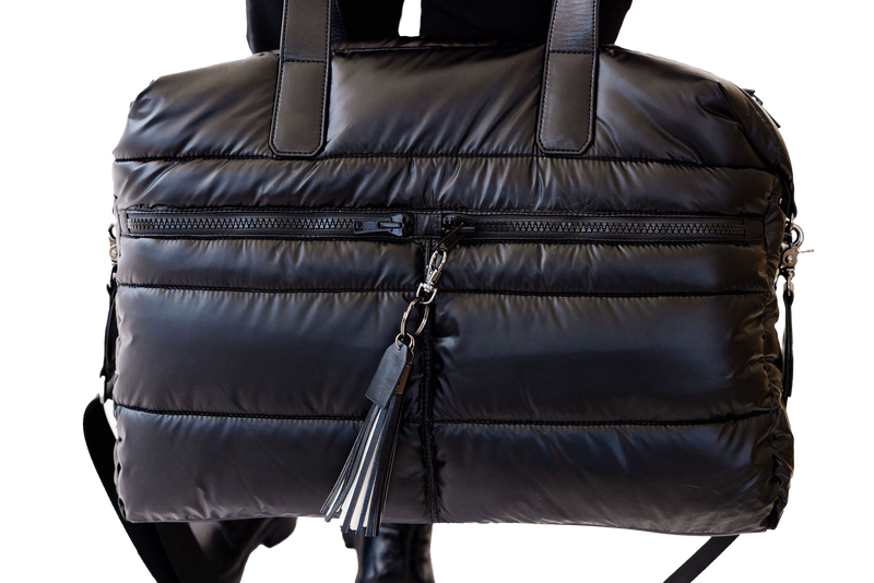 Citi Collective Gallery Puffer Weekender Tote - Black